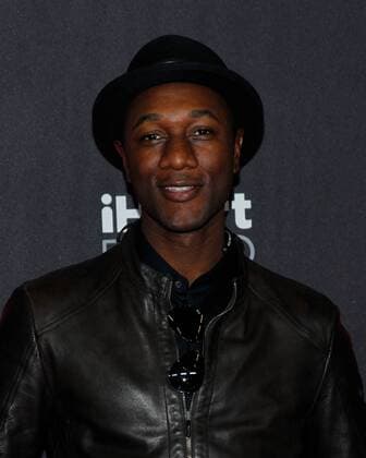 Aloe Blacc arrives for the iHeartRadio Music Festival at the T-Mobile Arena in Las Vegas, Nevada on September 24, 2016.  LVP20160924101 JAMESxATOA