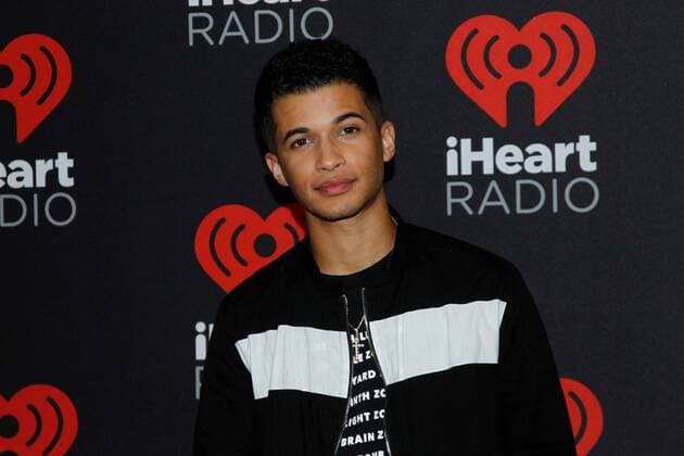 Jordan Fisher arrives for the iHeartRadio Music Festival at the T-Mobile Arena in Las Vegas, Nevada on September 24, 2016.  LVP20160924108 JAMESxATOA