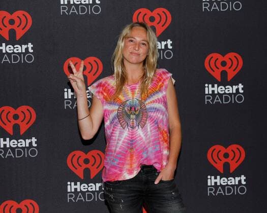 Lissie arrives for the iHeartRadio Music Festival at the T-Mobile Arena in Las Vegas, Nevada on September 24, 2016.  LVP20160924114 JAMESxATOA