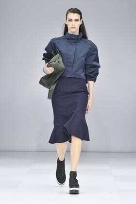 Milan Fashion Week, Women Spring Summer 2017. Milano, Moda Donna, Primavera Estate 2017. SALVATORE FERRAGAMO Catwalk Pictured: model  Copyright: xRiccardoxGiordanoxSickix