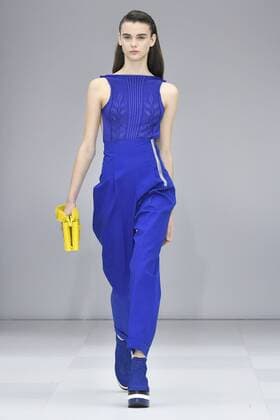Milan Fashion Week, Women Spring Summer 2017. Milano, Moda Donna, Primavera Estate 2017. SALVATORE FERRAGAMO Catwalk Pictured: model  Copyright: xRiccardoxGiordanoxSickix