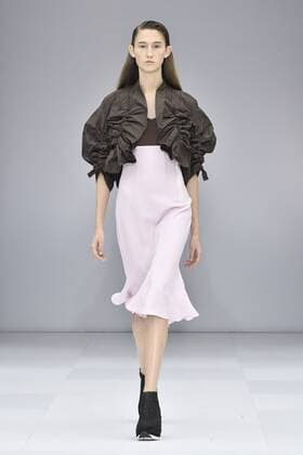 Milan Fashion Week, Women Spring Summer 2017. Milano, Moda Donna, Primavera Estate 2017. SALVATORE FERRAGAMO Catwalk Pictured: model  Copyright: xRiccardoxGiordanoxSickix