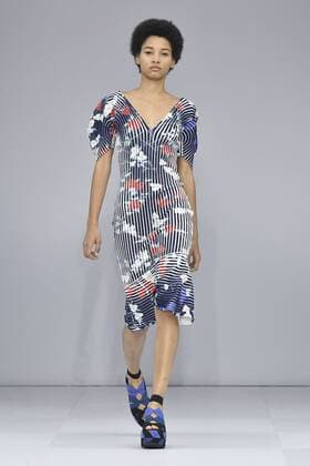 Milan Fashion Week, Women Spring Summer 2017. Milano, Moda Donna, Primavera Estate 2017. SALVATORE FERRAGAMO Catwalk Pictured: model  Copyright: xRiccardoxGiordanoxSickix