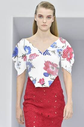 Milan Fashion Week, Women Spring Summer 2017. Milano, Moda Donna, Primavera Estate 2017. SALVATORE FERRAGAMO Catwalk Pictured: model  Copyright: xRiccardoxGiordanoxSickix