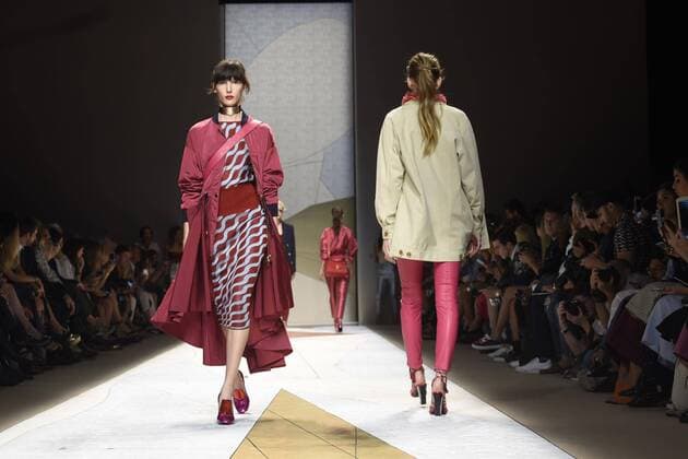 Milan Fashion Week, Women Spring Summer 2017. Milano, Moda Donna, Primavera Estate 2017. TRUSSARDI  Copyright: xSIMONAxCHIOCCIA x