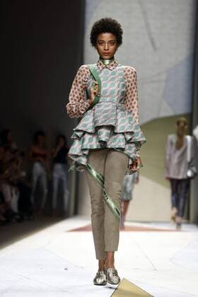 Milan Fashion Week, Women Spring Summer 2017. Milano, Moda Donna, Primavera Estate 2017. TRUSSARDI  Copyright: xSIMONAxCHIOCCIA x