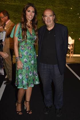 Milan Fashion Week, Women Spring Summer 2017. Milano, Moda Donna, Primavera Estate 2017. Biagiotti - front row Stefano Zecchi Lavinia Biagiotti:  Copyright: xSIMONAxCHIOCCIA x