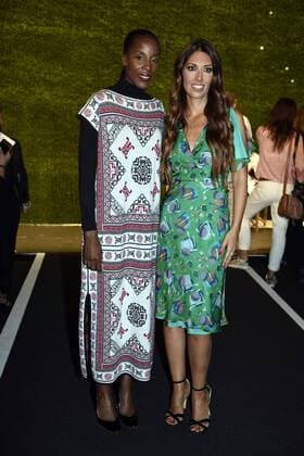 Milan Fashion Week, Women Spring Summer 2017. Milano, Moda Donna, Primavera Estate 2017. Biagiotti - front row Fiona Mein Lavinia Biagiotti  Copyright: xSIMONAxCHIOCCIA x