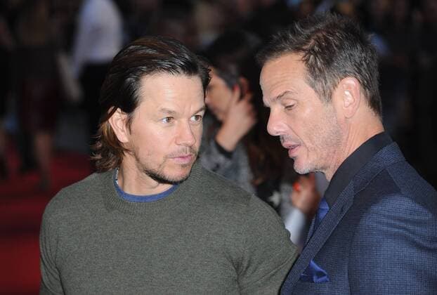September 26, 2016 - England, United Kingdom - Mark Whalberg and Peter Berg attend the European Premiere of Deepwater Horizon at Odeon Leciester Square. United Kingdom - ZUMAs147