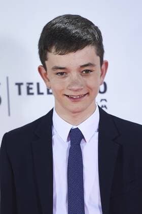 September 26, 2016 - Madrid, Madrid, Spain - Lewis MacDougall attended A Monster Calls premiere at Royal Theater on September 26, 2016 in Madrid Madrid Spain  - ZUMAg15_