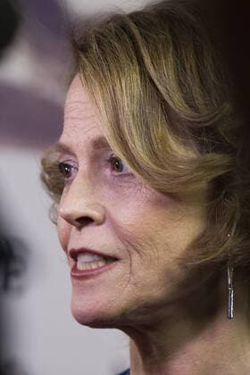 September 26, 2016 - Madrid, Spain - US actress Sigourney Weaver poses in photocall premiere o Un monstruo viene a verme (A monster comes to see me), in the Royal Theater Madrid,, Spain, 26 September 2016. Madrid Spain  - ZUMAn230
