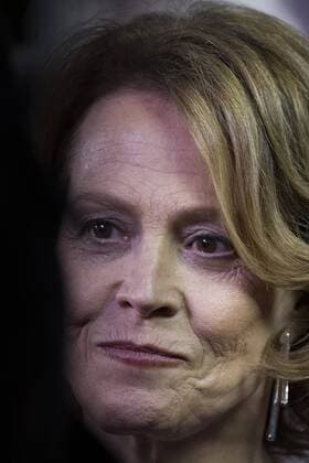 September 26, 2016 - Madrid, Spain - US actress Sigourney Weaver poses in photocall premiere o Un monstruo viene a verme (A monster comes to see me), in the Royal Theater Madrid,, Spain, 26 September 2016. Madrid Spain  - ZUMAn230
