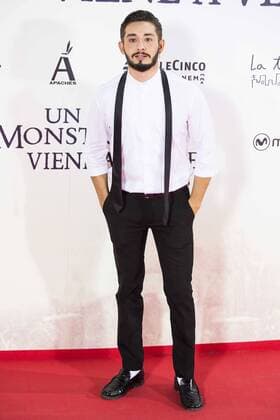 Jau Fornes during the premiere of the spanish film Un Monstruo Viene a Verme of J.A. Bayona at Teatro Real in Madrid. September 26, 2016.  (20160926014)