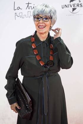 Concha Velasco during the premiere of the spanish film Un Monstruo Viene a Verme of J.A. Bayona at Teatro Real in Madrid. September 26, 2016.  (20160926022)