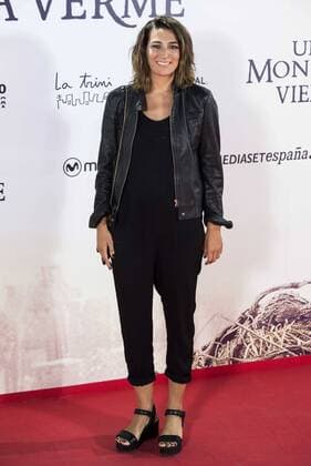 Eugenia Osborne during the premiere of the spanish film Un Monstruo Viene a Verme of J.A. Bayona at Teatro Real in Madrid. September 26, 2016.  (20160926060)