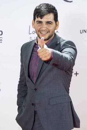 Fran Perea during the premiere of the spanish film Un Monstruo Viene a Verme of J.A. Bayona at Teatro Real in Madrid. September 26, 2016.  (20160926072)