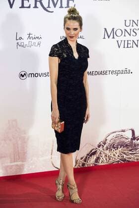 Vanesa Romero during the premiere of the spanish film Un Monstruo Viene a Verme of J.A. Bayona at Teatro Real in Madrid. September 26, 2016.  (20160926082)