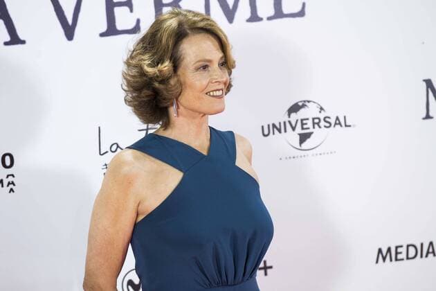 Sigourney Weaver during the premiere of the spanish film Un Monstruo Viene a Verme of J.A. Bayona at Teatro Real in Madrid. September 26, 2016.  (20160926108)