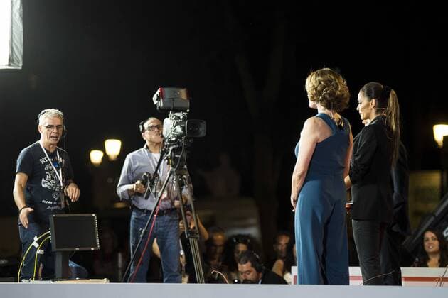 Sigourney Weaver during the premiere of the spanish film Un Monstruo Viene a Verme of J.A. Bayona at Teatro Real in Madrid. September 26, 2016.  (20160926123)