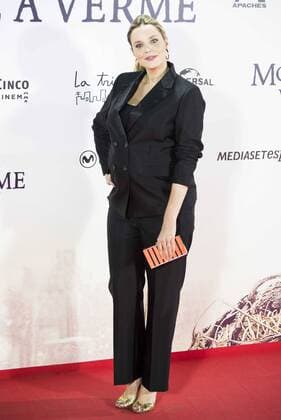 Carolina Bang during the premiere of the spanish film Un Monstruo Viene a Verme of J.A. Bayona at Teatro Real in Madrid. September 26, 2016.  (20160926131)