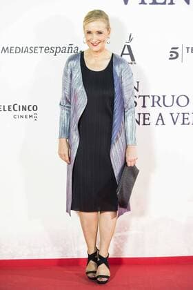 Cristina Cifuentes during the premiere of the spanish film Un Monstruo Viene a Verme of J.A. Bayona at Teatro Real in Madrid. September 26, 2016.  (20160926145)