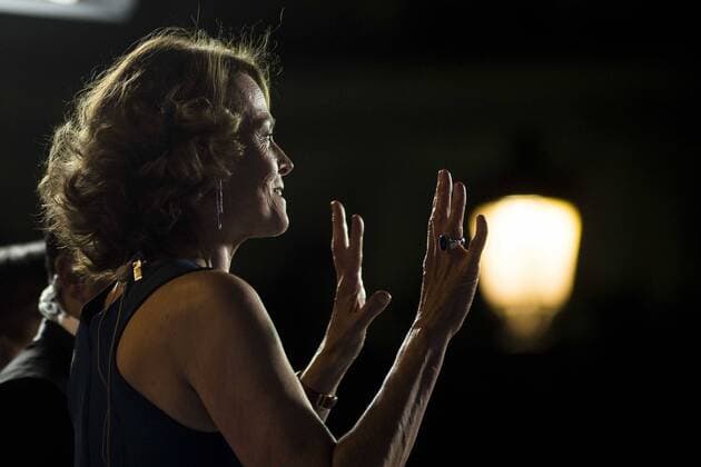 Sigourney Weaver during the premiere of the spanish film Un Monstruo Viene a Verme of J.A. Bayona at Teatro Real in Madrid. September 26, 2016.  (20160926158)
