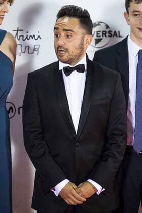 The director of the film J.A. Bayona during the premiere of the spanish film Un Monstruo Viene a Verme of J.A. Bayona at Teatro Real in Madrid. September 26, 2016.  (20160926168)