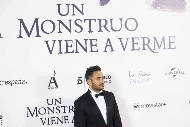 The director of the film J.A. Bayona during the premiere of the spanish film Un Monstruo Viene a Verme of J.A. Bayona at Teatro Real in Madrid. September 26, 2016.  (20160926191)