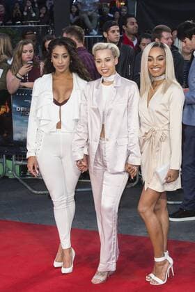 London, UK. 26 September 2016. Girl group Stooshe. Red carpet arrivals for the European Premiere of the Hollywood movie Deepwater Horizon in Leicester Square. The movie is based on the 2010 Deepwater Horizon explosion and oil spill in the Gulf of Mexico. Deepwater Horizon Premiere, London, UK 