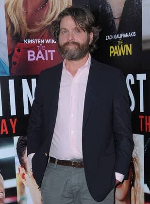 September 26, 2016 - Hollywood, CA, United States - 26 September 2016 - Hollywood, California. Zach Galifianakis. Premiere of Relativity Media s Masterminds held at The TCL Chinese Theatre. Photo Credit: AdMedia Hollywood United States - ZUMAa123