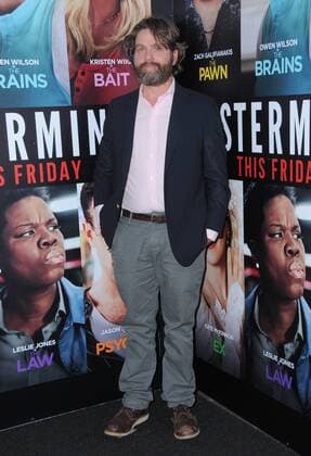 September 26, 2016 - Hollywood, CA, United States - 26 September 2016 - Hollywood, California. Zach Galifianakis. Premiere of Relativity Media s Masterminds held at The TCL Chinese Theatre. Photo Credit: AdMedia Hollywood United States - ZUMAa123