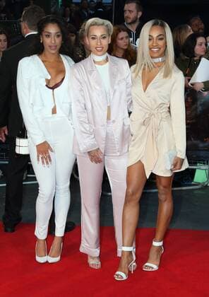 Deepwater Horizon European Premiere London.UK. Stooshe (L-R: Alexandra Buggs. Courtney Rumpold and Karis Anderson) at the Deepwater Horizon European Premiere at Cineworld Leicester Square. 26th September 2016. LMK73-61491-270916. 