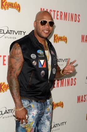 LOS ANGELES - SEP 26: Flo Rida at the Masterminds Premiere at the TCL Chinese Theater on September 26, 2016 in Los Angeles, CA  Copyright: xHPAx