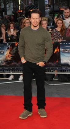 American actor Mark Wahlberg attending the Deepwater Horizon film premiere, at Cineworld Empire Leicester Square in London. SEPTEMBER 26th 2016  MESx163123