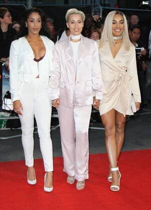 British girl group Stooshe attending the Deepwater Horizon film premiere, at Cineworld Empire Leicester Square in London. SEPTEMBER 26th 2016  MESx163123