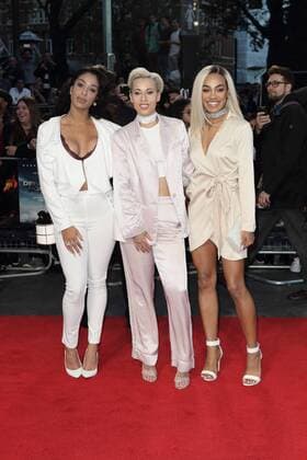 British girl group Stooshe attending the Deepwater Horizon film premiere, at Cineworld Empire Leicester Square in London. SEPTEMBER 26th 2016  GBHx163122