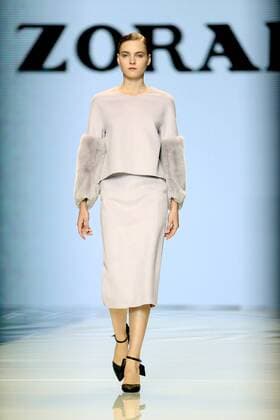 September 26, 2016 - Beijing, Beijing, China - Beijing, CHINA-September 25 2016:?(EDITORIAL?USE?ONLY.?CHINA?OUT) ..Chinese brand Zoranzi releases its spring summer creations at Beijing Fashion Week in Beijing,September 25, 2016. Beijing China  - ZUMAs145