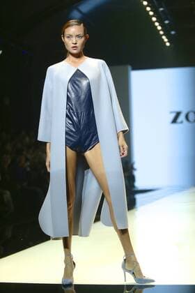 September 26, 2016 - Beijing, Beijing, China - Beijing, CHINA-September 25 2016:?(EDITORIAL?USE?ONLY.?CHINA?OUT) ..Chinese brand Zoranzi releases its spring summer creations at Beijing Fashion Week in Beijing,September 25, 2016. Beijing China  - ZUMAs145