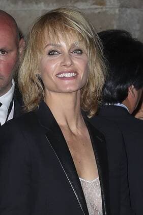 Amber Valletta CELEBRITIES : Ankunft zur Pret a Porter Modenschau von Yves Saint Laurent - Paris - 27 09 2016 GwendolineLeGoff Panoramic 