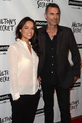 LOS ANGELES - SEP 27: Michelle Rodriguez, Barnet Bain at the Milton s Secret Premiere at the TCL Chinese 6 Theaters on September 27, 2016 in Los Angeles, CA  Copyright: xHPAx