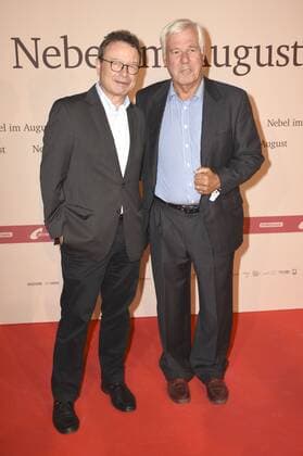 Klaus Schäfer und Michael von Cranach bei der Premiere des Kinoifilms Nebel im August im City Kino. München, 27.09.2016 Foto:xP.xSchönbergerx xFuturexImage