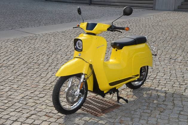 Berlin, 26.09.16 Elektro-Schwalbe von Fa. Govecs GmbH aus München