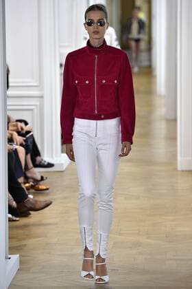 211887 Marineau Starface 2016-09-28 Paris France Paris Fashion week. Defile Courreges Pret-a-porter printemps-ete 2017. CourrÃ¨ges, spring-summer 2017 Paris, France Paris Fashion week. Defile Courreges Ready to wear spring-summer 2017 Editorial Use Only _sans_perso  Copyright: xMarineaux STAR_211887_012