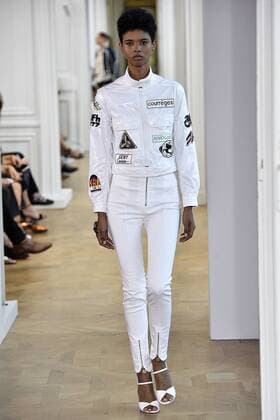 211887 Marineau Starface 2016-09-28 Paris France Paris Fashion week. Defile Courreges Pret-a-porter printemps-ete 2017. CourrÃ¨ges, spring-summer 2017 Paris, France Paris Fashion week. Defile Courreges Ready to wear spring-summer 2017 Editorial Use Only _sans_perso  Copyright: xMarineaux STAR_211887_013