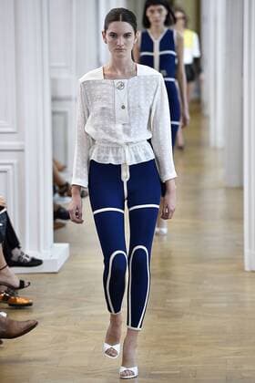 211887 Marineau Starface 2016-09-28 Paris France Paris Fashion week. Defile Courreges Pret-a-porter printemps-ete 2017. CourrÃ¨ges, spring-summer 2017 Paris, France Paris Fashion week. Defile Courreges Ready to wear spring-summer 2017 Editorial Use Only _sans_perso  Copyright: xMarineaux STAR_211887_014