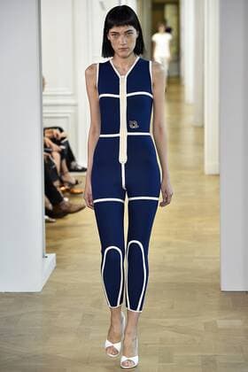 211887 Marineau Starface 2016-09-28 Paris France Paris Fashion week. Defile Courreges Pret-a-porter printemps-ete 2017. CourrÃ¨ges, spring-summer 2017 Paris, France Paris Fashion week. Defile Courreges Ready to wear spring-summer 2017 Editorial Use Only _sans_perso  Copyright: xMarineaux STAR_211887_016