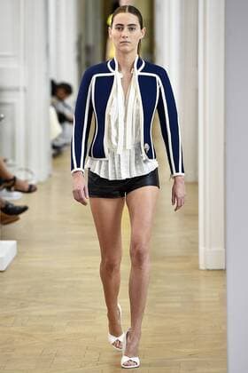 211887 Marineau Starface 2016-09-28 Paris France Paris Fashion week. Defile Courreges Pret-a-porter printemps-ete 2017. CourrÃ¨ges, spring-summer 2017 Paris, France Paris Fashion week. Defile Courreges Ready to wear spring-summer 2017 Editorial Use Only _sans_perso  Copyright: xMarineaux STAR_211887_018