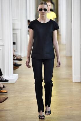 211887 Marineau Starface 2016-09-28 Paris France Paris Fashion week. Defile Courreges Pret-a-porter printemps-ete 2017. CourrÃ¨ges, spring-summer 2017 Paris, France Paris Fashion week. Defile Courreges Ready to wear spring-summer 2017 Editorial Use Only _sans_perso  Copyright: xMarineaux STAR_211887_022