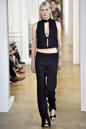 211887 Marineau Starface 2016-09-28 Paris France Paris Fashion week. Defile Courreges Pret-a-porter printemps-ete 2017. CourrÃ¨ges, spring-summer 2017 Paris, France Paris Fashion week. Defile Courreges Ready to wear spring-summer 2017 Editorial Use Only _sans_perso  Copyright: xMarineaux STAR_211887_026