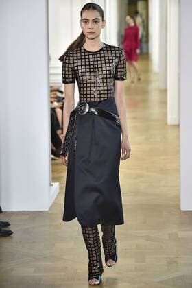 211887 Marineau Starface 2016-09-28 Paris France Paris Fashion week. Defile Courreges Pret-a-porter printemps-ete 2017. CourrÃ¨ges, spring-summer 2017 Paris, France Paris Fashion week. Defile Courreges Ready to wear spring-summer 2017 Editorial Use Only _sans_perso  Copyright: xMarineaux STAR_211887_028